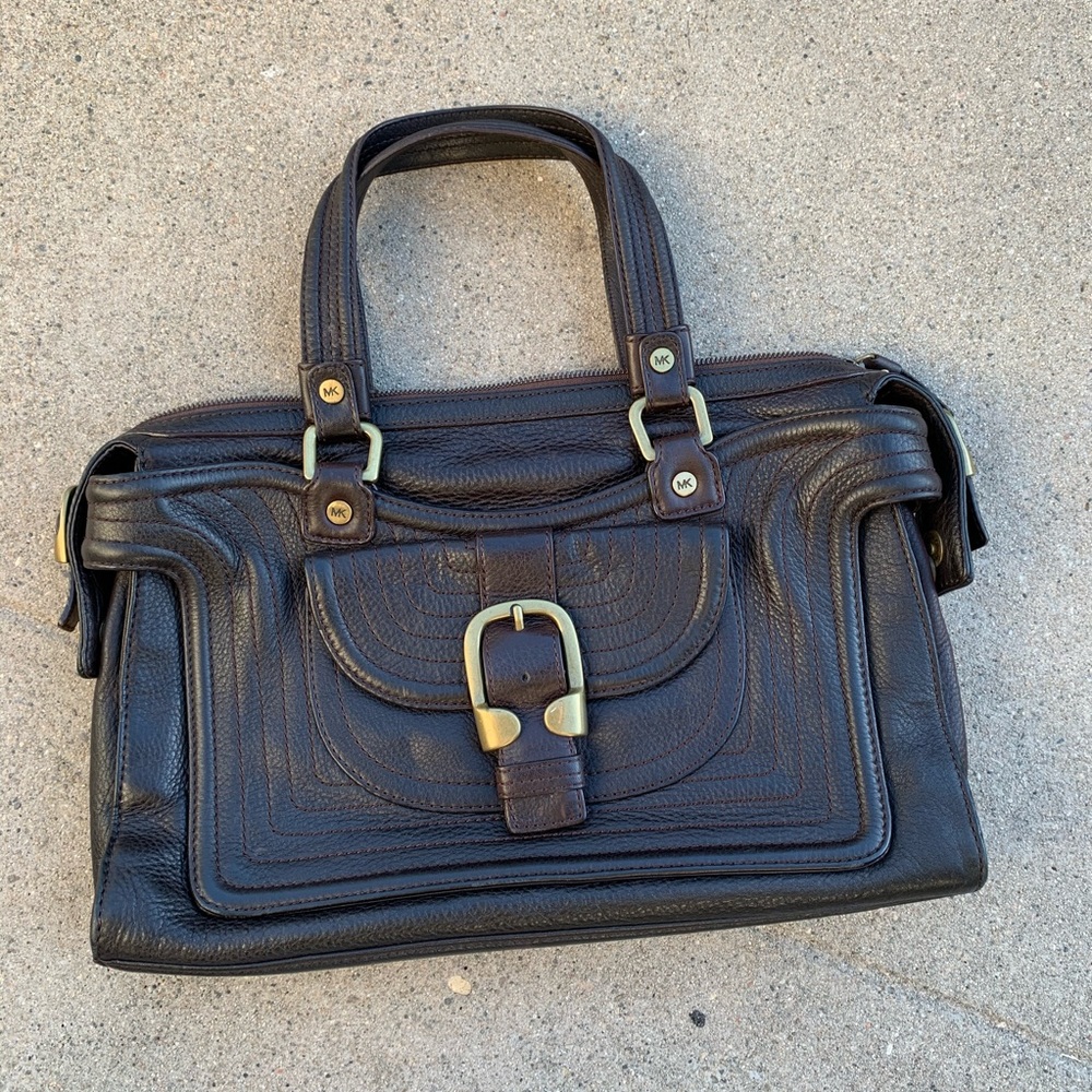 Michael Kors Brown Leather Handbag
